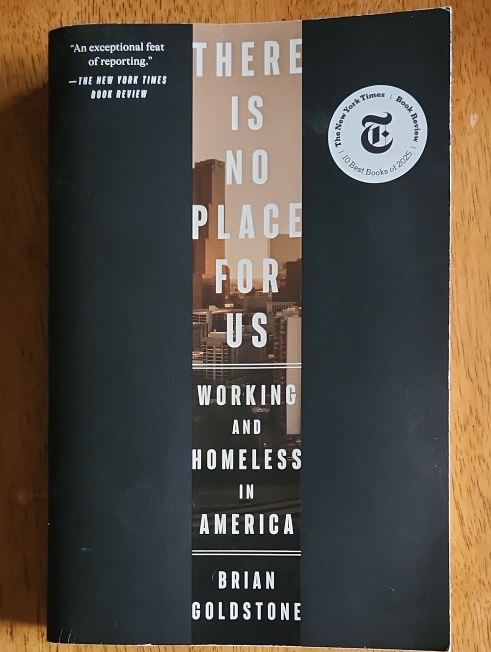 There Is No Place For Us by Brian Goldstone - Paperback